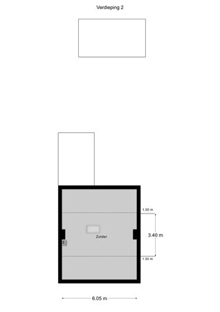 Floorplan - Donatusstraat 24, 6361 TR Nuth